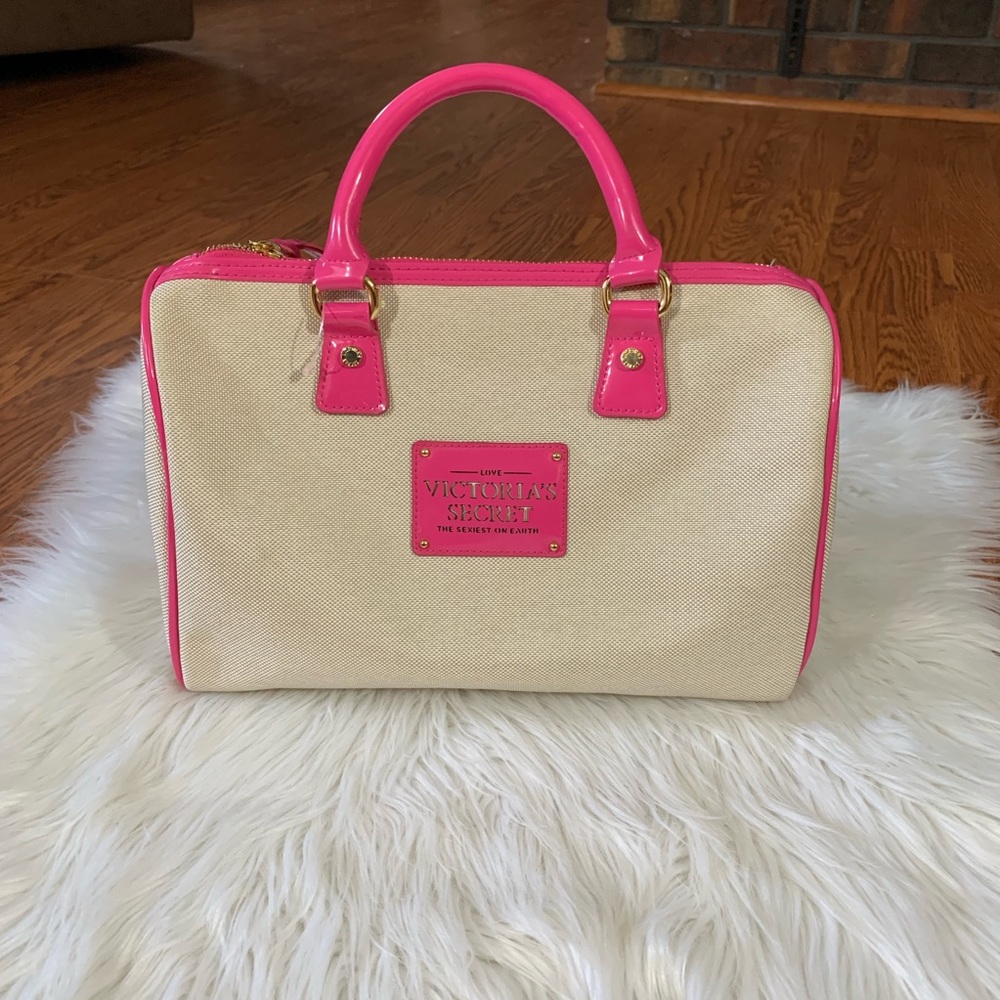 NWOT Victoria’s Secret canvas purse
